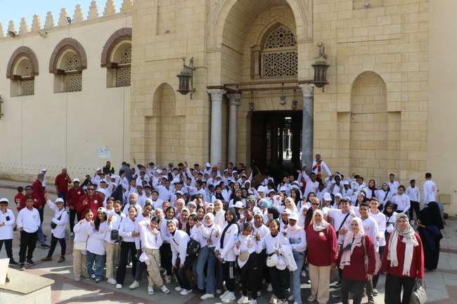 زيارة لمجمع الأديان في ثاني جولات الأسبوع 36 لأطفال المحافظات الحدودية 