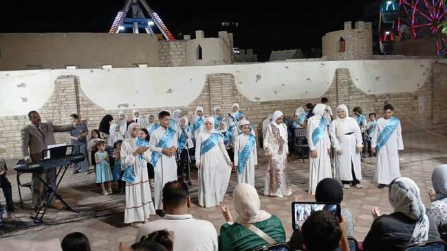 إنشاد ومدائح في احتفال ثقافة المنيا بذكرى المولد النبوي الشريف 