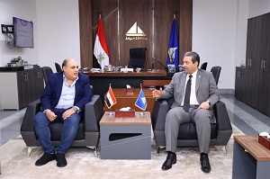 محافظ دمياط ورئيس هيئة قصور الثقافة يبحثان تطوير البنية الثقافية بالمحافظة