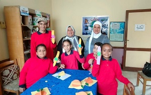 ثقافة الطفل بجاردن سيتي يقدم أنشطة تفاعلية متنوعة لأطفال مدرسة الأمل للصم والبكم 