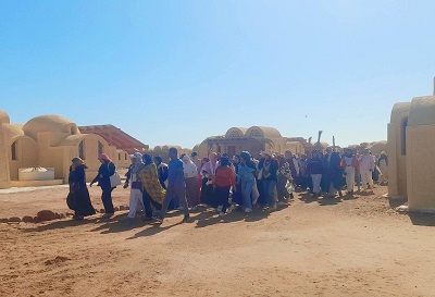 زيارة ميدانية لمحمية نبق ضمن ملتقى فتيات أهل مصر الـ22
