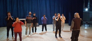 إعداد الممثل والقراءة البصرية للنص ضمن ورش مهرجان المسرح العربي بالإسماعيلية 