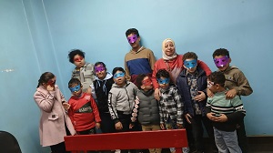 ورشة إبداعية للأطفال ذوي الهمم بالقناطر الخيرية ضمن أنشطة قصور الثقافة