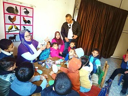 لقاءات تثقيفية وورش فنية للأطفال في أنشطة قصور الثقافة بالمنيا 