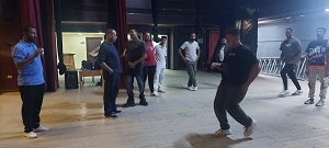 "ابدأ حلمك" يواصل تدريباته بقنا بورش الأداء والتعبير الحركي 