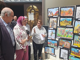على مسرح السامر..  الأطفال يعيدون سرد التراث في ختام مشروع الحكي الشعبي بالمدارس القومية 