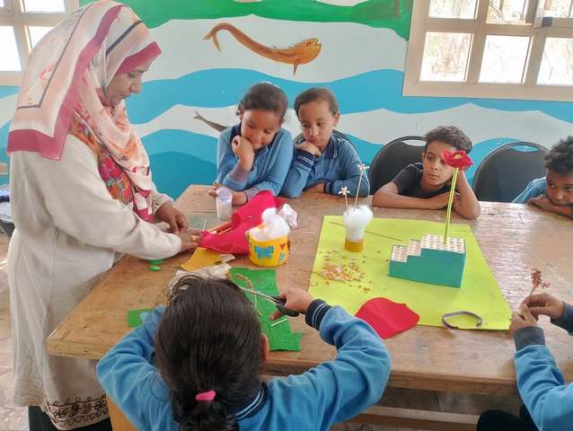 قصور الثقافة تنظم لقاءات توعوية وورش فنية للأطفال في الحمراوين وحدربة والقصير 