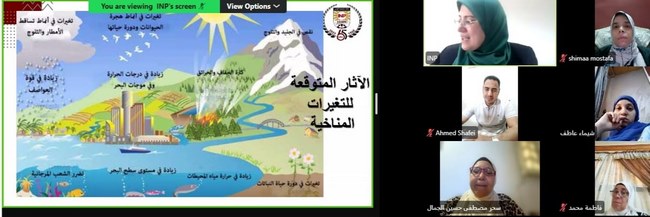 قصور الثقافة تواصل برنامجها التدريبي حول مفاهيم التحسين البيئي ودمج المناخ في خطط التنمية