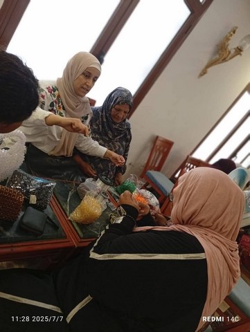 ورش للتدريب على الحرف التراثية ضمن أنشطة قصور الثقافة بمشروع 