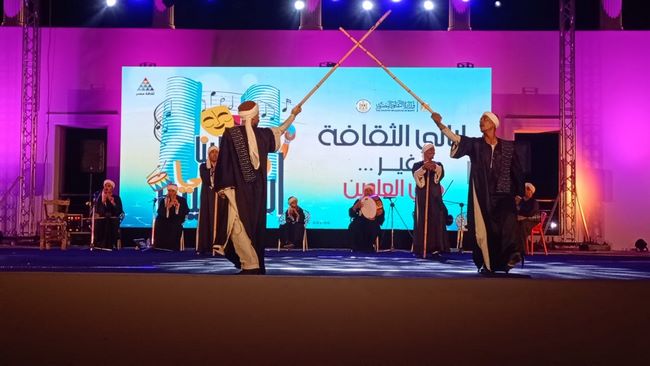 ليالينا في العلمين.. تألق لفرقة ملوي ومعرض للمنتجات الحرفية بقصور الثقافة