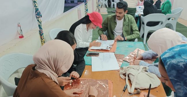 قصور الثقافة تواصل أسبوع تنمية المهارات الحرفية للشباب الإسماعيلية  