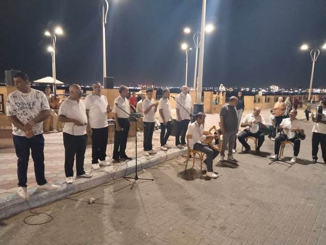 "اليوم المصري للموسيقى".. تفاعل مع عروض فرقة الآلات الشعبية بممشى أهل السويس  