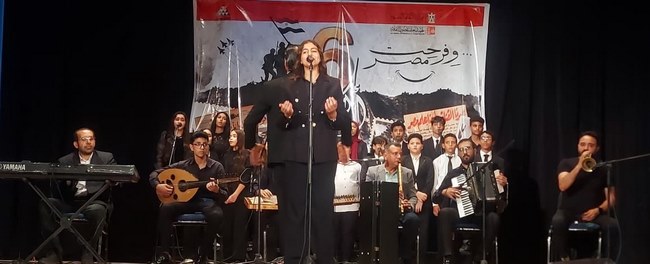 فرقة بورسعيد للفنون الشعبية تتألق في معرض 