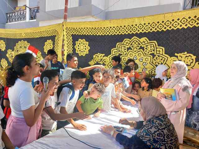 ضمن برامج وزارة الثقافة..  فعاليات لاكتشاف المواهب وورش فنية في مشروع "جودة حياة" بمساكن سندوب