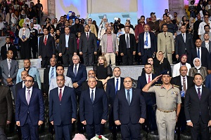 محافظ الإسماعيلية ورئيس قصور الثقافة يفتتحان الدورة 25 لمهرجان الإسماعيلية الدولي للفنون الشعبية