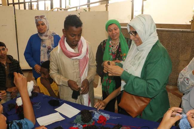 تدريبات المسرح وكتابة السيناريو في ورش لأطفال المحافظات الحدودية بمشروع 